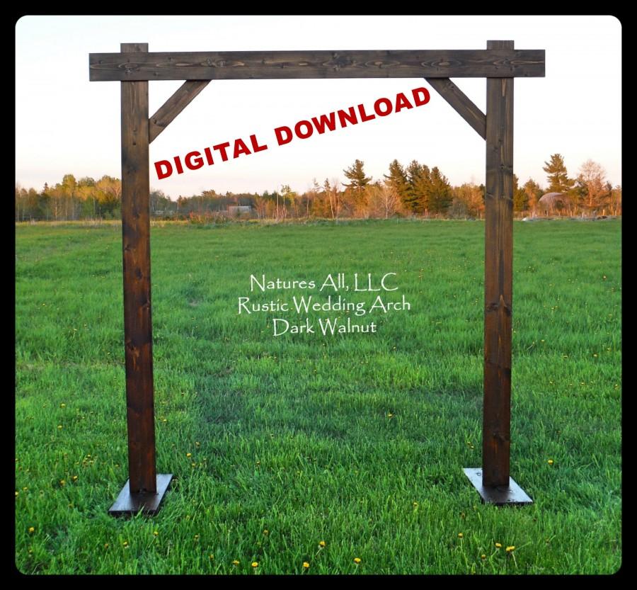 Hochzeit - Digital Download DIY Wedding Arch Plans Build Your Own Wedding Arch DIY Wedding Arbor Plans Build Your Own Wedding Arbor