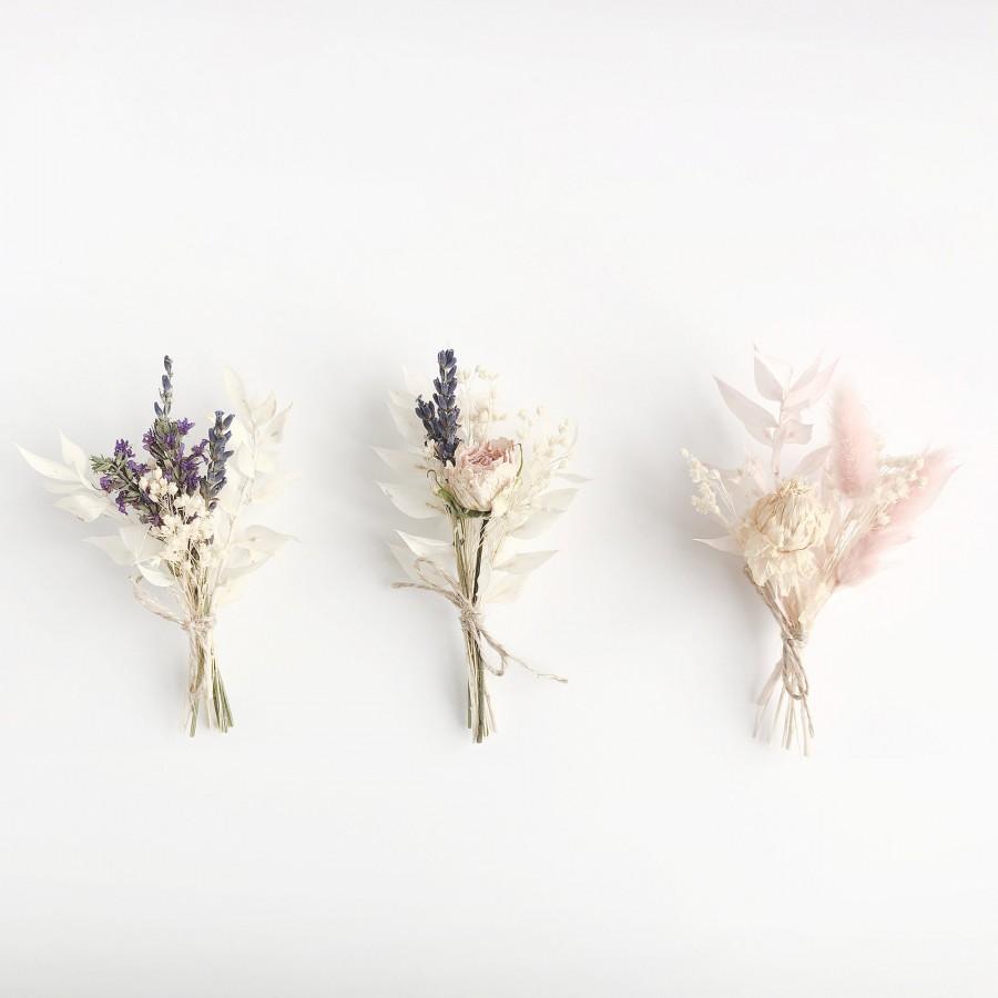 Mariage - Dried Flowers Mini Bouquets