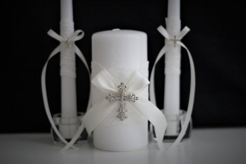 زفاف - Wedding Unity Candle Set