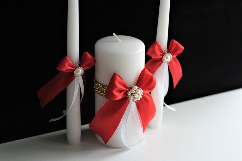 Hochzeit - Wedding Unity Candle Set