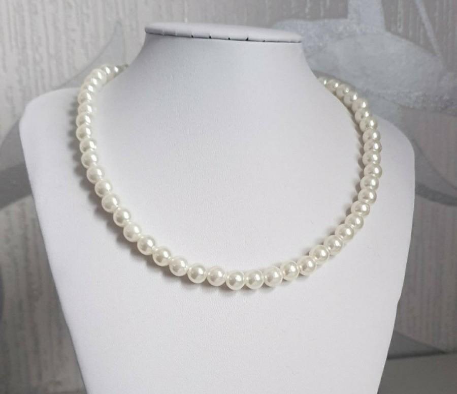 Hochzeit - Pearl necklace