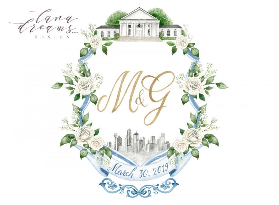 Mariage - Custom Wedding Logo 