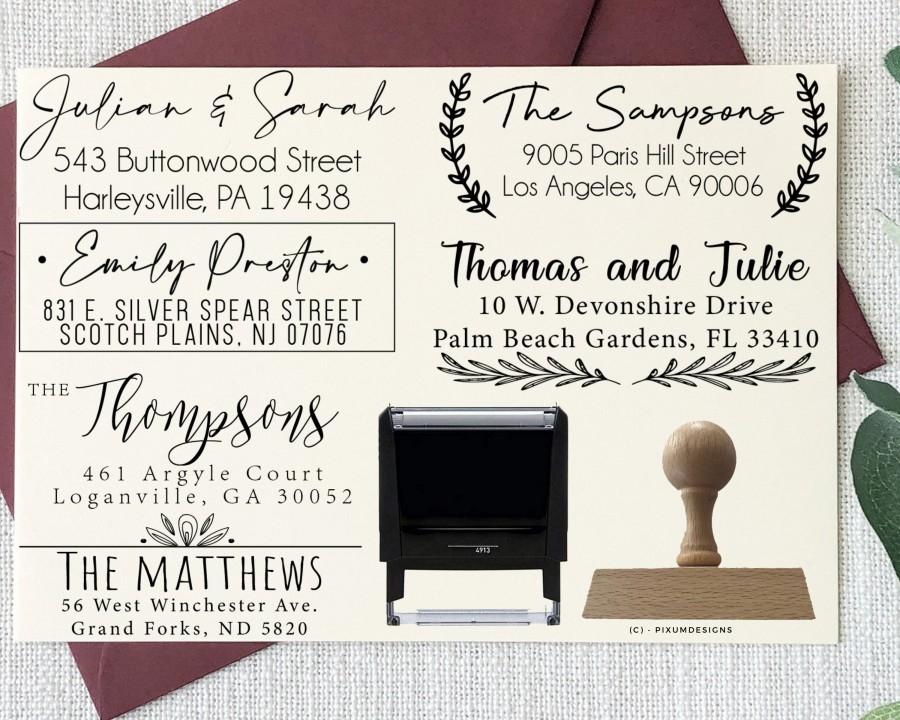 Wedding - Top Selling Address Stamp 