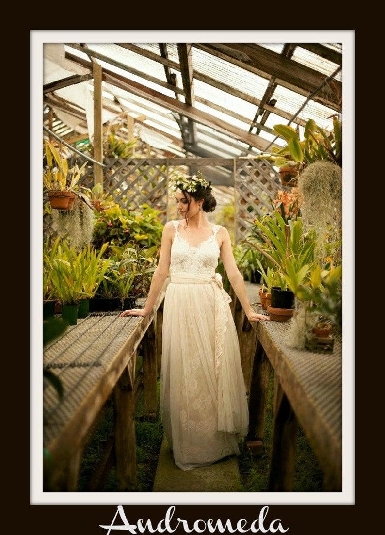 زفاف - Boho Wedding Dress 'ANDROMEDA'