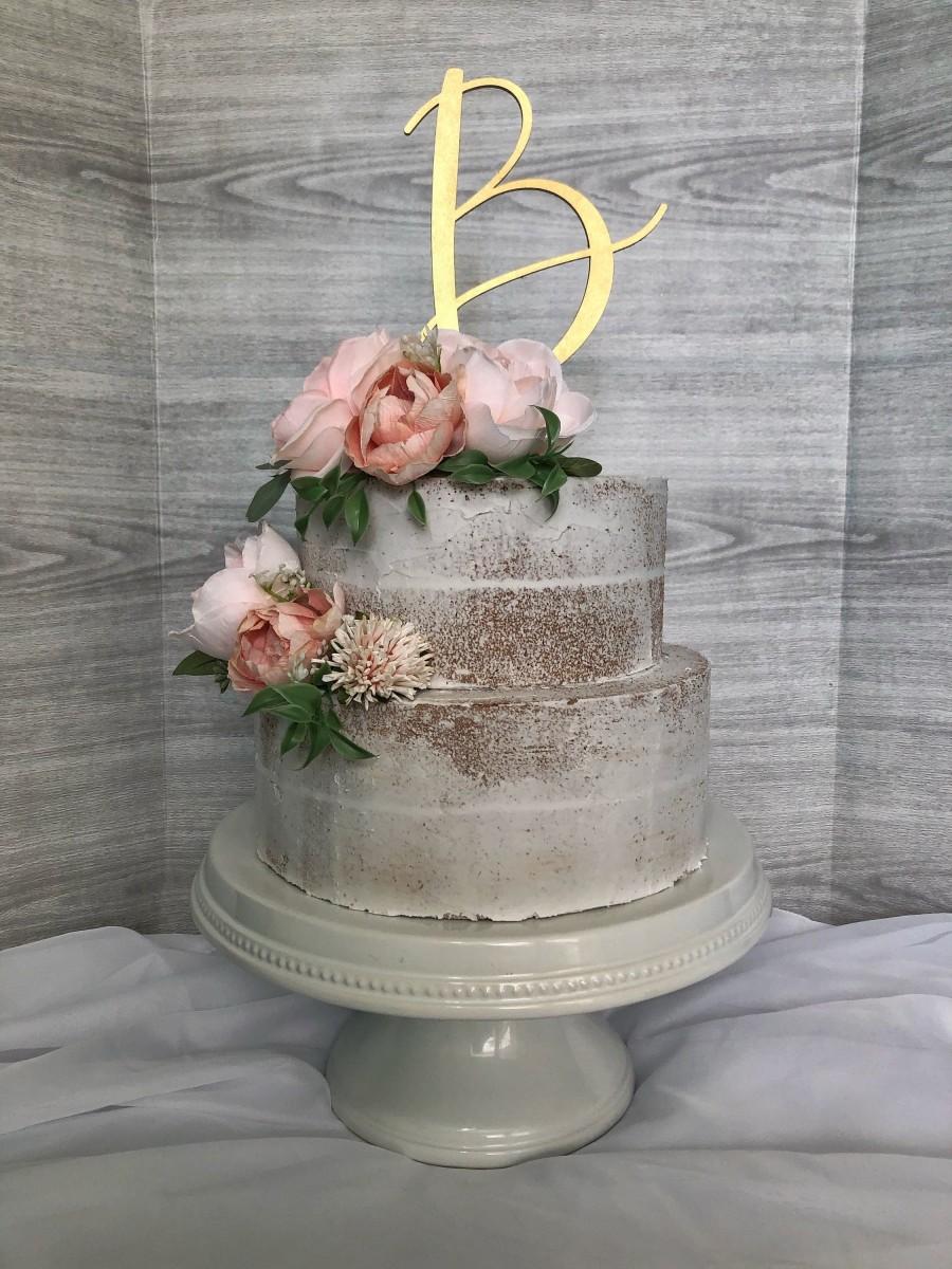 Wedding - Personalized Wedding Cake Topper 