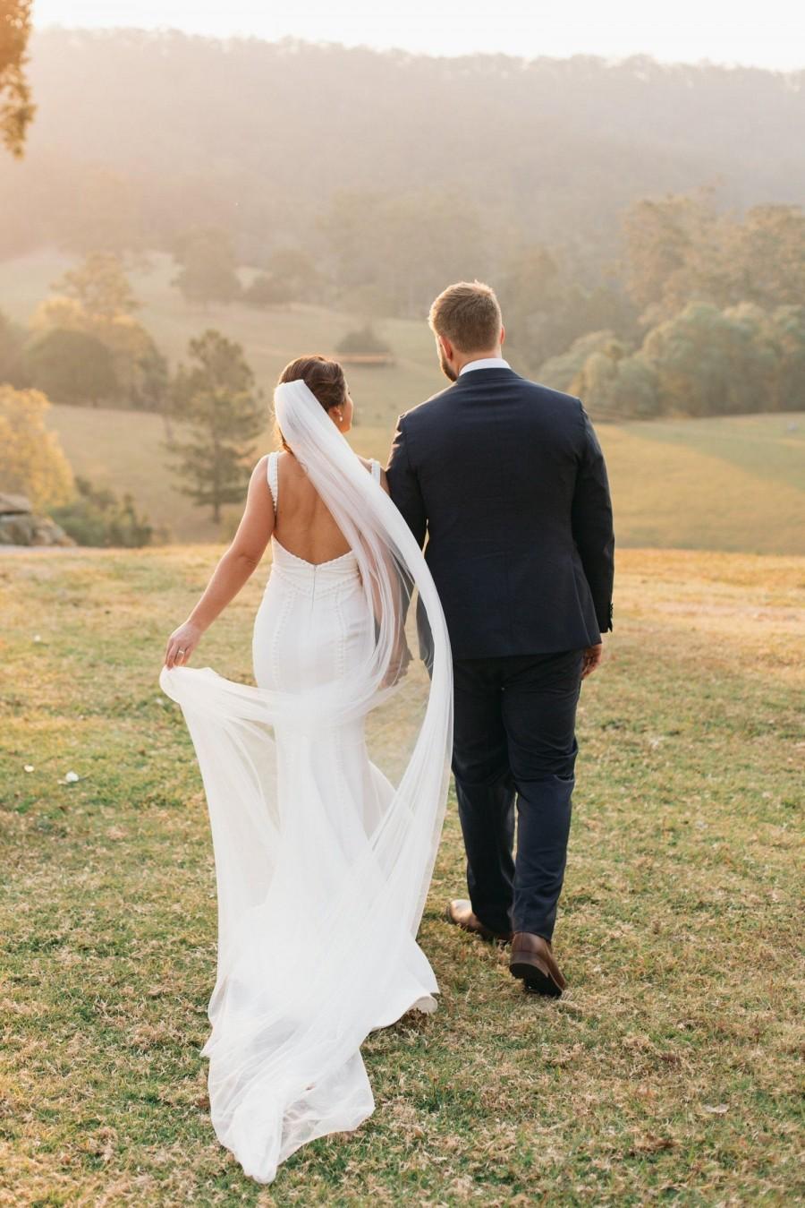 زفاف - Full Wedding Veil, Soft Bridal Veil