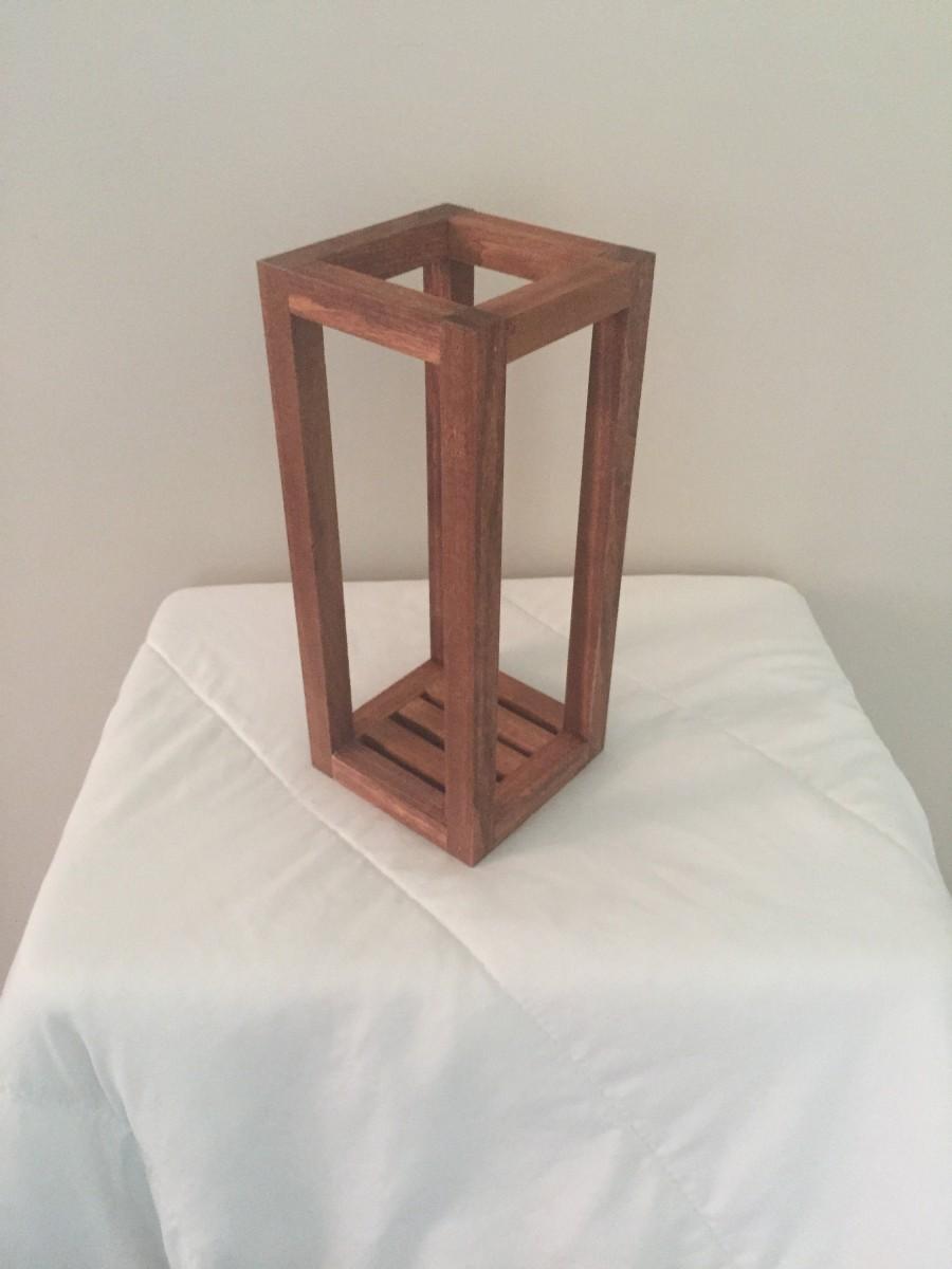Hochzeit - Rustic Wooden Lantern (Buy 9 get 1 free)
