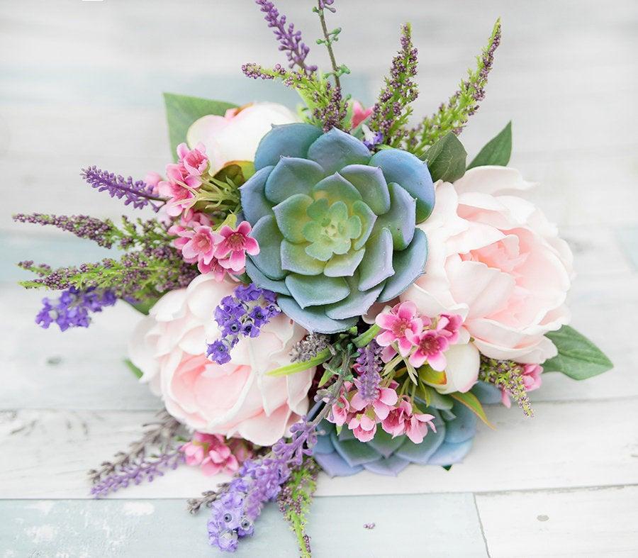 زفاف - Wedding Bouquet, Wedding Flowers, Succulent Bouquet, Blush Bouquet, Boho Bouquet, Peony Bouquet, Purple Bouquet, Wild Flower Bouquet,