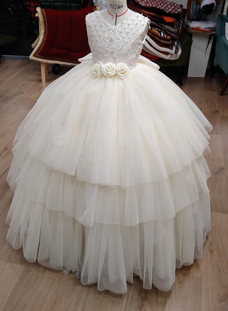 Wedding - Mini Princess - Ivory - 9/12 years