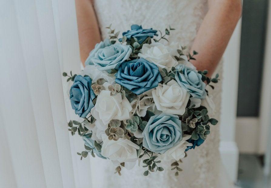Wedding - Wedding Bouquet with eucalyptus