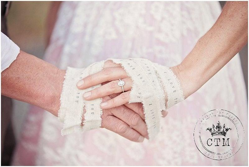 Wedding - Personalized Hand Binding Cord . hand binding ceremony . hand fasting cord . custom hand binding . handbinding . handfasting cord