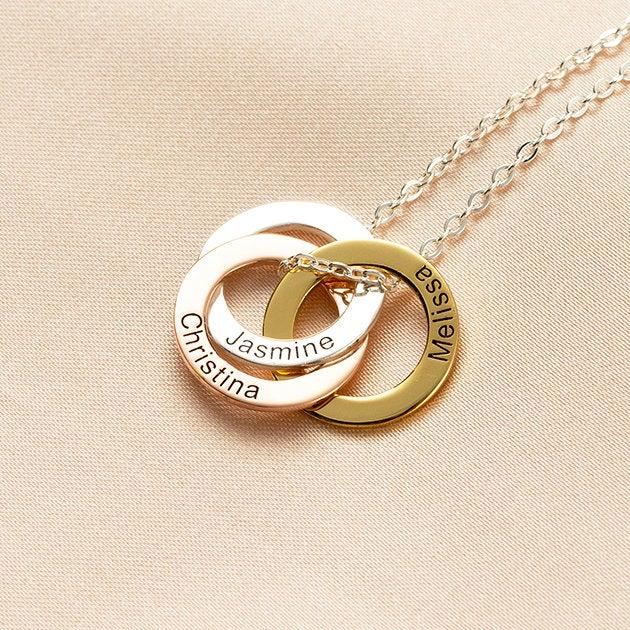 Mariage - Mothers Necklace, Mothers Day Gift, Mom Gift, Mom Birthday Gift, Mom Necklace With Kids Names, Mother In Law Gift, Family Name Necklace