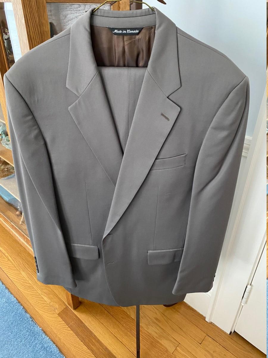 زفاف - Men's olive suit /43L/35