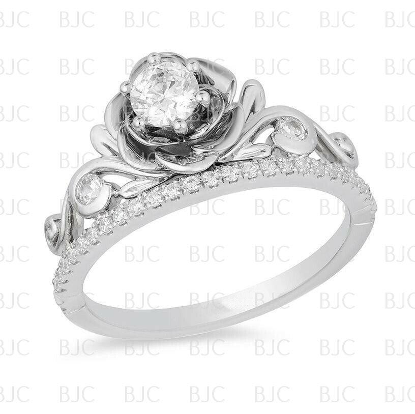 زفاف - White Ring,Solitaire Ring,Silver Ring,Designer Shank,Engagement Ring,Gift for Her,Proposal Ring,Antique Ring for Women,Mothers day gifts