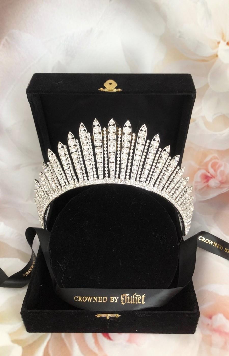 Wedding - Queen Elizabeth Crown, FRINGE Tiara,  Brida Tiara, Royal Tiaras, Wedding crowns, Beatrice  The Crown, Reign, Princess Tiaras, Gifts for Her