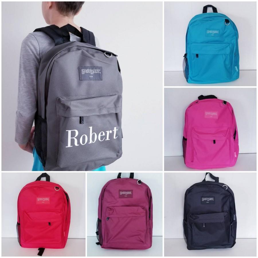 زفاف - Personalized Backpack, Back to School Backpack, Overnight Bag, Sports Bag, Gift for Girl, Gift for Boy, Christmas Gift, Birthday Gift