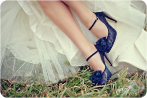 Свадьба - Blue Wedding Shoes