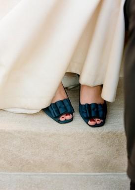 زفاف - أحذية الزفاف الزرقاء