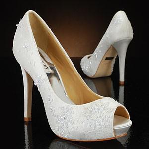 Mariage - Chaussures de mariage blanc