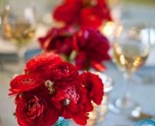 Свадьба - Праздник цветовой палитры - бирюзовый + красный