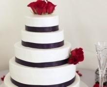 زفاف - الحديث الزفاف الأرجواني والأحمر