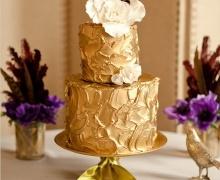 Mariage - Idées pour le mariage pourpre et d'or
