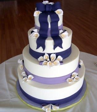 زفاف - كعك الزفاف الخاص فندان ♥ لذيذ كعكة الزفاف خمر