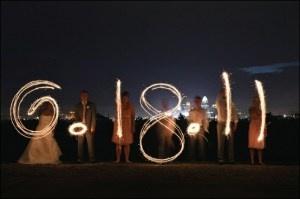 Wedding - Sparklers Aren&#8217;t Just For Kids&nbsp;anymore&#8230;..