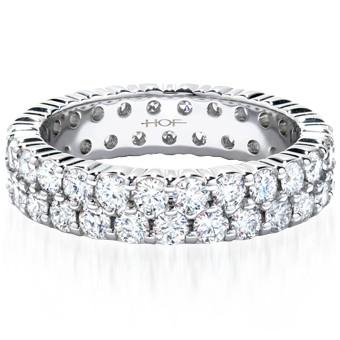Mariage - Anneau Luxry Diamond Wedding ♥ bague parfaite éternité à diamants,