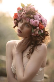 wedding photo - Flower crown