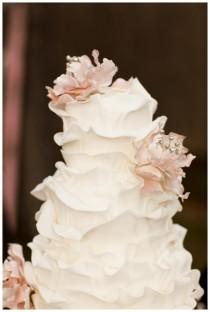 wedding photo -  wedding cake