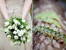 wedding photo - whimsical woodland inspiration