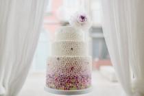 wedding photo - Inspired by Miss Dior: Pretty Cakes from T-Bakes