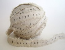 wedding photo - Win This! {Personalized Ribbon from The Lonely Heart}