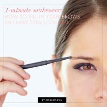 wedding photo - 1-Minute Makeover: How to Fill in Your Brows and Make Them Look Real