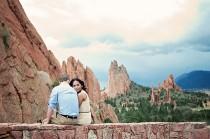 wedding photo - Stephanie & Matt’s Colorado Mountain Engagement Shoot