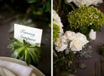 wedding photo - Southern Bride & Groom Floral Inspiration -- Classic White And Green Tabletop And Bouquet - Southern Bride & Groom
