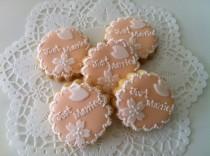wedding photo - sakura cookies