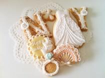 wedding photo - wedding cookies