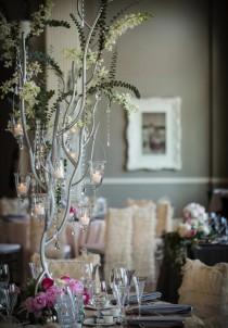 wedding photo - Gorgeous Ballroom Wedding with a Neutral Color Palette
