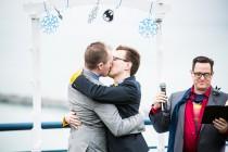wedding photo - PHOTOS: Gay Couple Hosts Incredible Batman-Themed Wedding