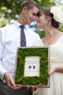 wedding photo - Moss Wedding Decor: Ideas for a Gorgeous Green Celebration