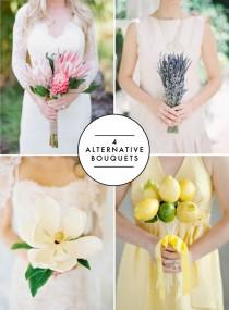 wedding photo - 4 Alternative bouquet ideas [& a class!]
