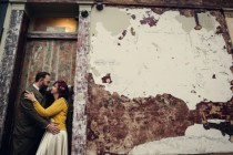 wedding photo - Dinosaurs, Zombies and A Ghost Walk Wedding: Anna & Timmy