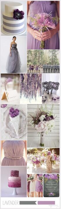 wedding photo - Inspiration Board: Lavender