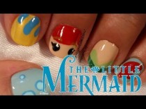 wedding photo - Little Mermaid Nail Art