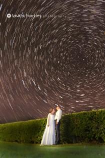 wedding photo - Wedding Star Trail