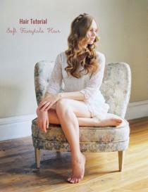 wedding photo - Soft Fairytale Hair Tutorial