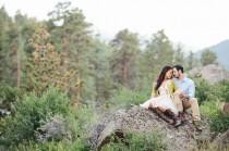 wedding photo - Sweet Summer Engagement Photos in Colorado