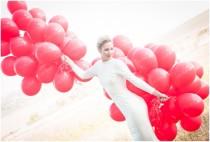 wedding photo - 99 Red Balloons Wedding Inspiration